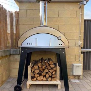 Wood fire pizza stove brand new