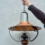 Retro Style Copper Light Fittings x 4 Image 4