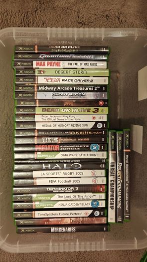 Large selection of original Xbox games (150+)