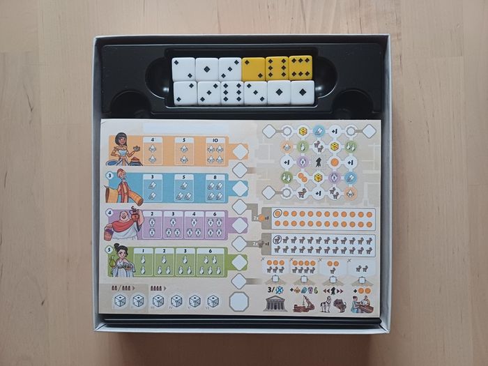 Corinth Roll & Write Strategy Board Game Days of Wonder OOP 2019