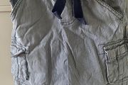 Striped navy &amp; white shorts 18-24 months