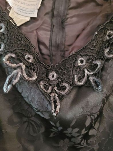 Vintage Scott Mcclintock gothic dress