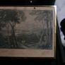 Scotland, Clyde River Medieval DUMBARTON CASTLE ROCK - 1836 Art Print Engraving in a frame Image 5