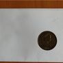 1983 Isle of Man one 1 crown Montgolfier air balloon manned flight coin stamp cover Image 4