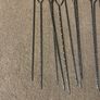 Reusable stainless steel barbecue skewers Image 2
