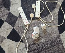 Extension leads and adapter