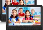 10.1'' Dual Screen Portable DVD Player for Car with Built-in 5 Hours Rechargeable Battery, Twin Screen for Kids Support USB&SD Slot (FREE SHIPPING)