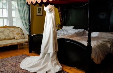 Hand Made Wedding Dress For Sale