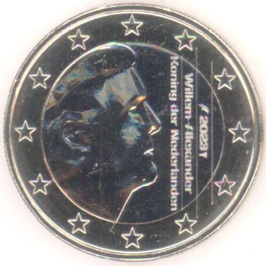 Netherlands 1 Euro Regular National Coin 2023. Uncirculated.