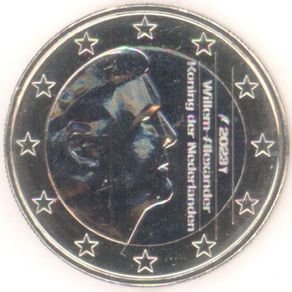 Netherlands 1 Euro Regular National Coin 2023. Uncirculated.