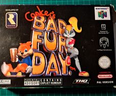 Conker's Bad Fur Day (Nintendo 64, 2001) - European Version