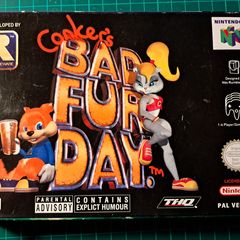 Conker's Bad Fur Day (Nintendo 64, 2001) - European Version