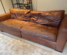Leather 4-Seater Couch.