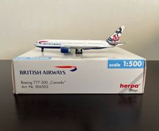 British Airways B777-200 Canada