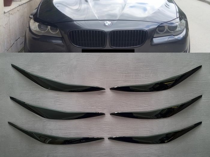 BMW 5 Series F10 F11 Pre-Lci Headlights Eyebrows Brand New
