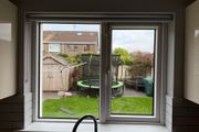 Double glazed PVC window