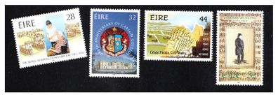 1993 Ireland Anniversaries Commemorative Stamps Mint Never Hinged (MNH)