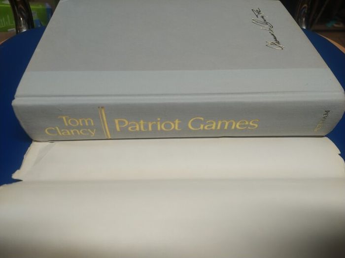 Signed Tom Clancy - Patriot Games