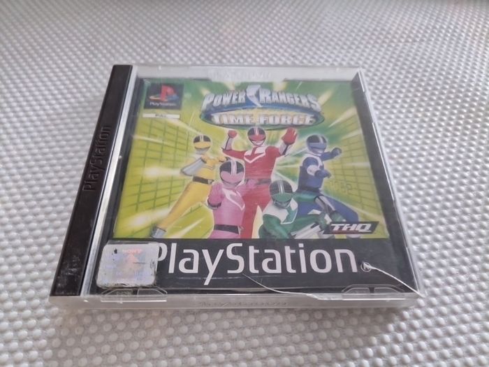Power Rangers Time Force PlayStation1 Ps1 PlayStation2 Ps2 Games Original