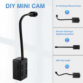 Mini Wifi Surveillance Camera Remote Monitoring HD 1080P Home Wireless IP Camera Loop Recording Security Cam Outdoor Indoor Cam