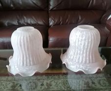2 Small Lamp Shades