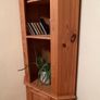 Corner Oak unit with storage in excellent condition Image 4