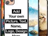 Personalised Phone Case for iPhone 13 Add Text Picture Designs Business Logo on Shockproof TPU Bumper back Cover Customised iphone 13 case