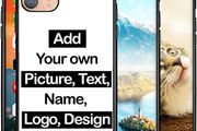 Personalised Phone Case for iPhone 13 Add Text Picture Designs Business Logo on Shockproof TPU Bumper back Cover Customised iphone 13 case