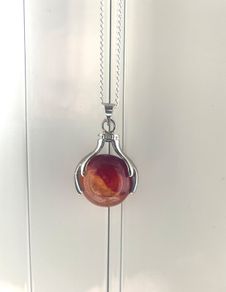 Tiger eye necklace, item is new