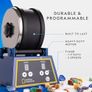 Rock Tumbler Kit - 1.36 kg Extra Large Capacity Barrel with 3-Speed Motor & 9-Day Timer, Includes Rocks for Tumbling & Rock Polishe Image 5