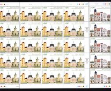 2009 United Nations Vienna Austria World Heritage - Germany Commemorative Stamps Sheet Mint Never Hinged (MNH)