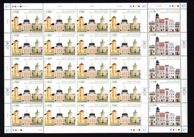 2009 United Nations Vienna Austria World Heritage - Germany Commemorative Stamps Sheet Mint Never Hinged (MNH)