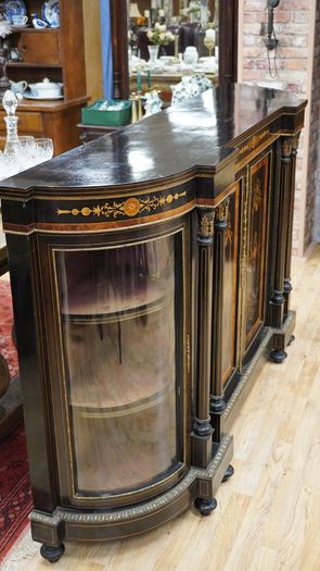 Victorian Ebonised Credenza