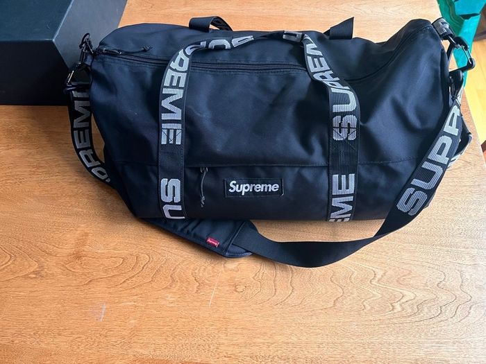 Supreme Large Duffle Bag (SS18) Black original
