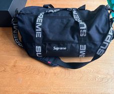 Supreme Large Duffle Bag (SS18) Black