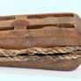 Antique wood ships pulley Image 2