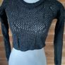 John Rocha knitted cropped top size 10 Image 4