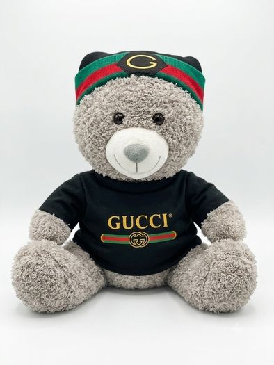 Stylish Teddy Bear with Designer-Style Outfit