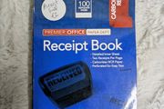 receipt book, few pages gone
