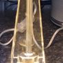 Cyprus Tapered Crystal with Shade Table Lamp Image 6