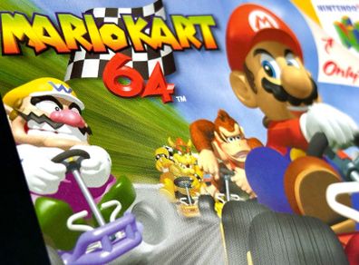 N64 Mario Kart 64 Boxed and Minty