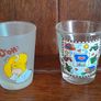 A lot of 6 shot glasses all different Image 3
