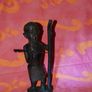 African Statue Handmade  MakondeTanzania  Hand Carving Image 6
