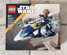LEGO 2025 Star Wars Plo Koon's Jedi Starfighter Microfighter Set Code 75400 New