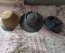3 hats