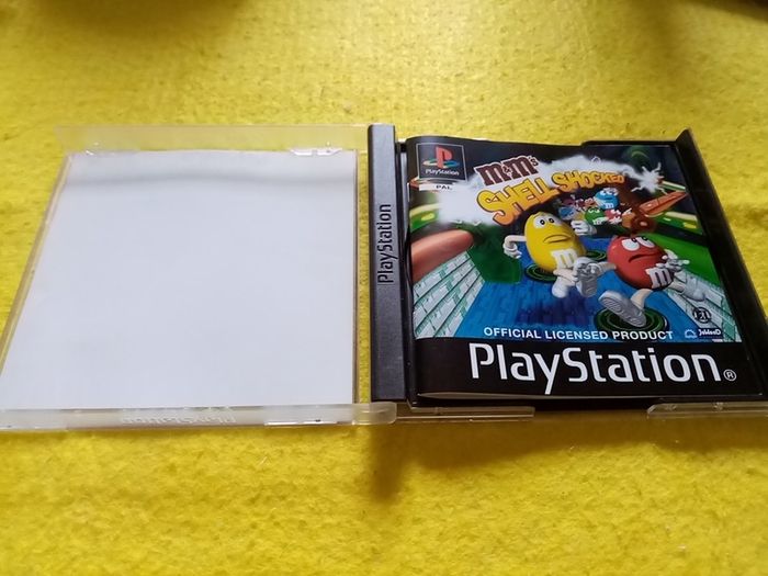 M & M s she'll shocked PlayStation1 Ps1 PlayStation 2 ps2 games Original