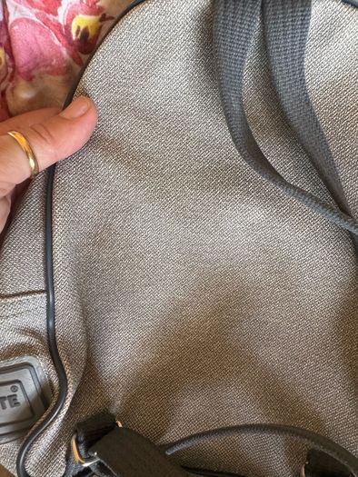 Lacoste grey backbag