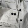 Zara Man Utility Blazer Jacket 48 Beige - Linen Blend- Military Chore Style Image 5