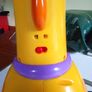 Spin & Giggle Tall Plastic Giraffe Toy, For Kids. Image 5