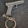 Glock G-34,  pistol keyring. Image 2